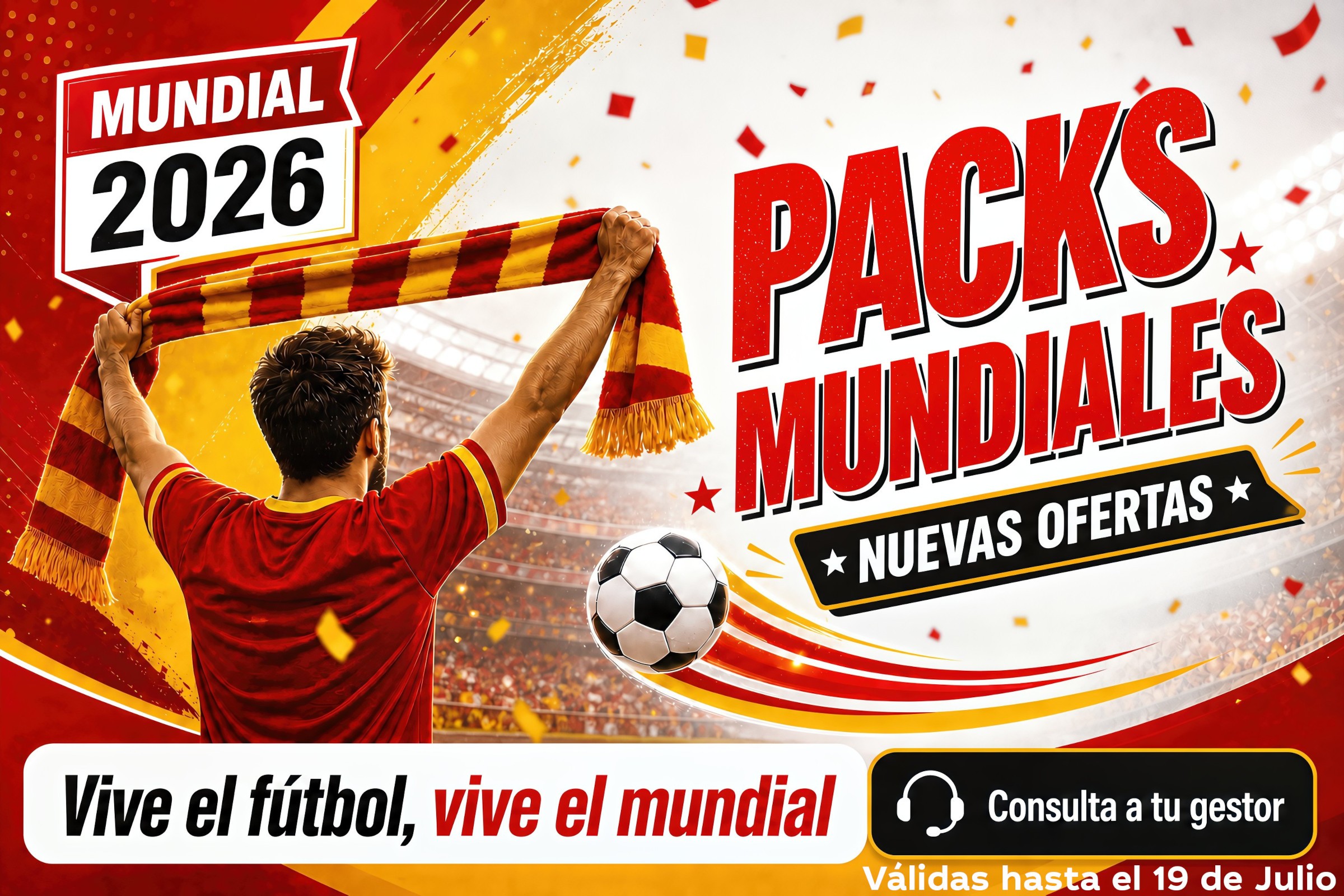 OFERTAS PACKS MUNDIALES